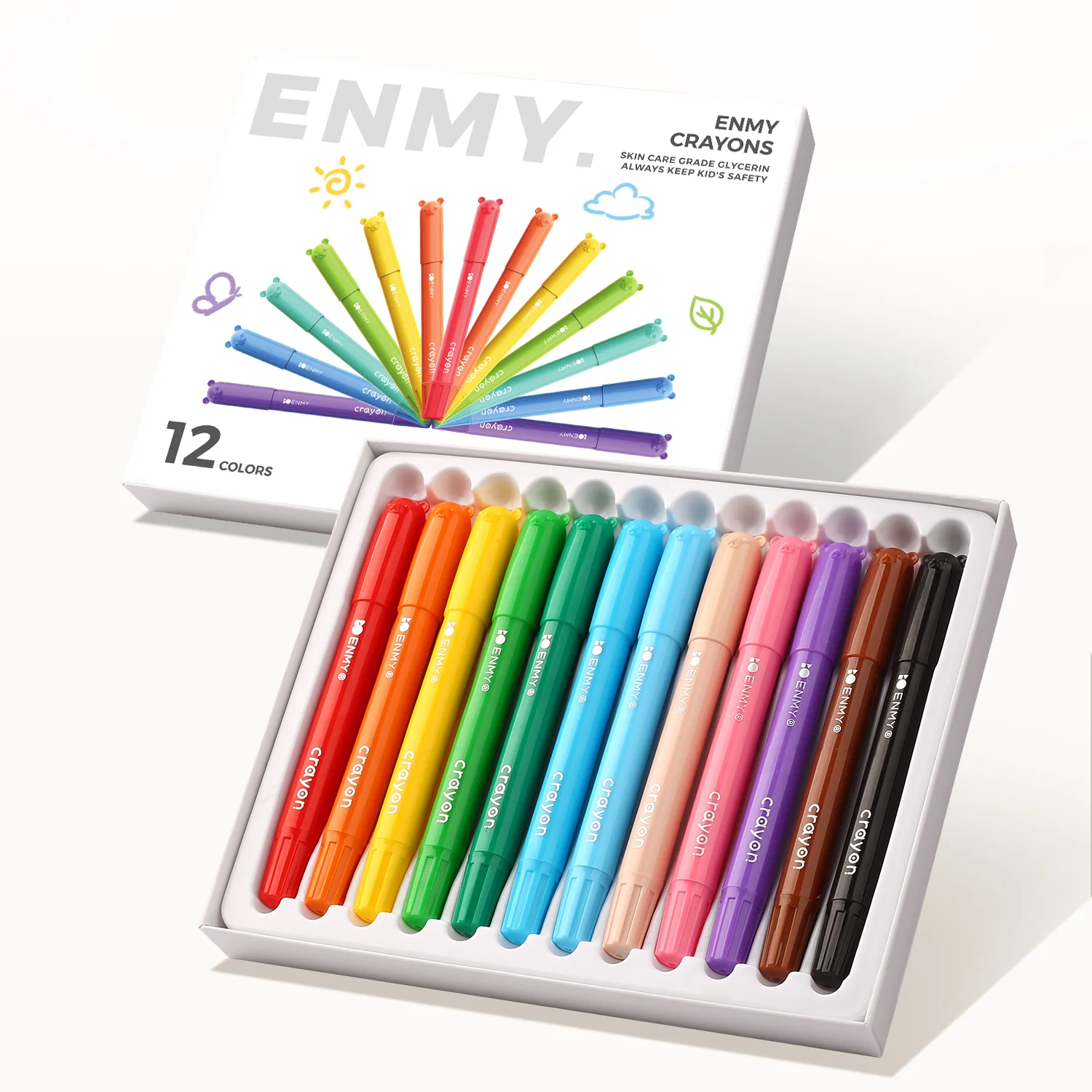 36 Colors Jumbo Capped Crayons - Image 10
