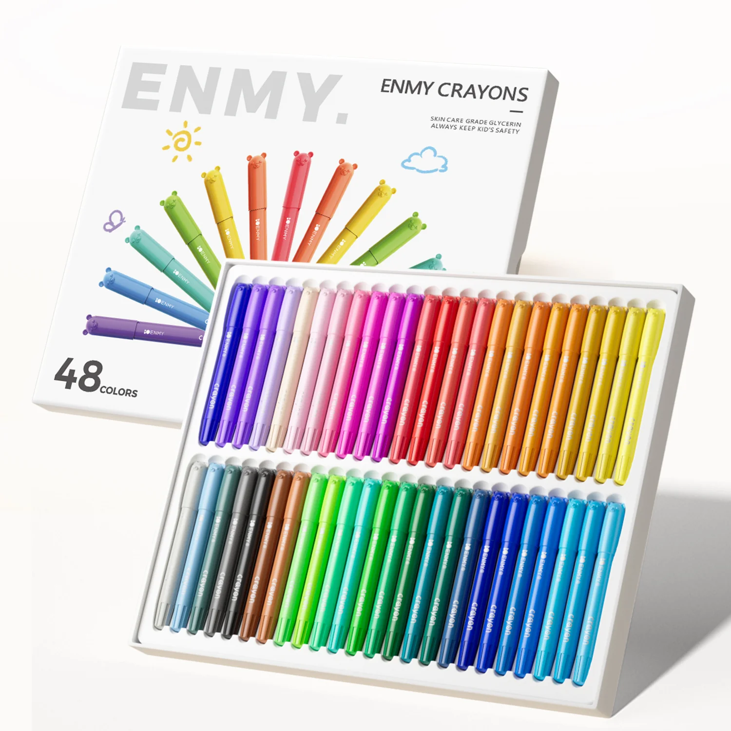 36 Colors Jumbo Capped Crayons - Image 12