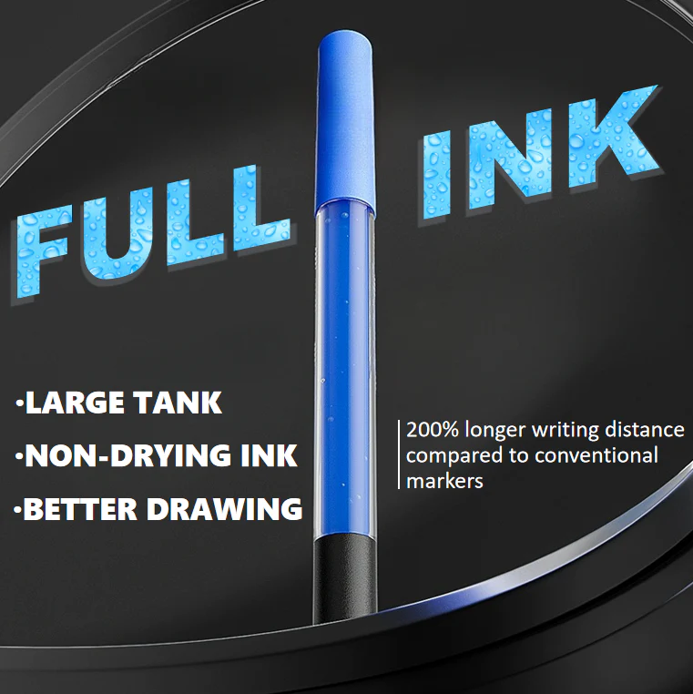 36 Colors Direct Liquid Acrylic Paint Marker Permanent, Fast-Drying for Rock, Canvas & Wood - Image 4