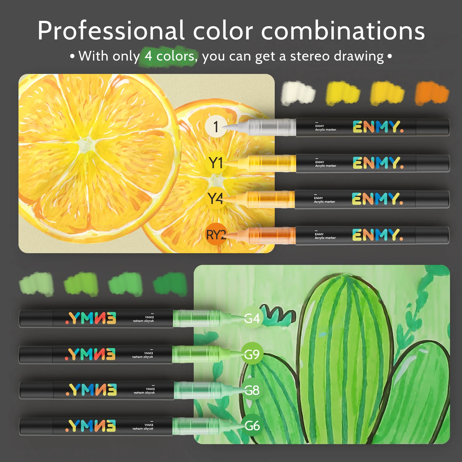 36 Colors Direct Liquid Acrylic Paint Marker Permanent, Fast-Drying for Rock, Canvas & Wood - Image 7