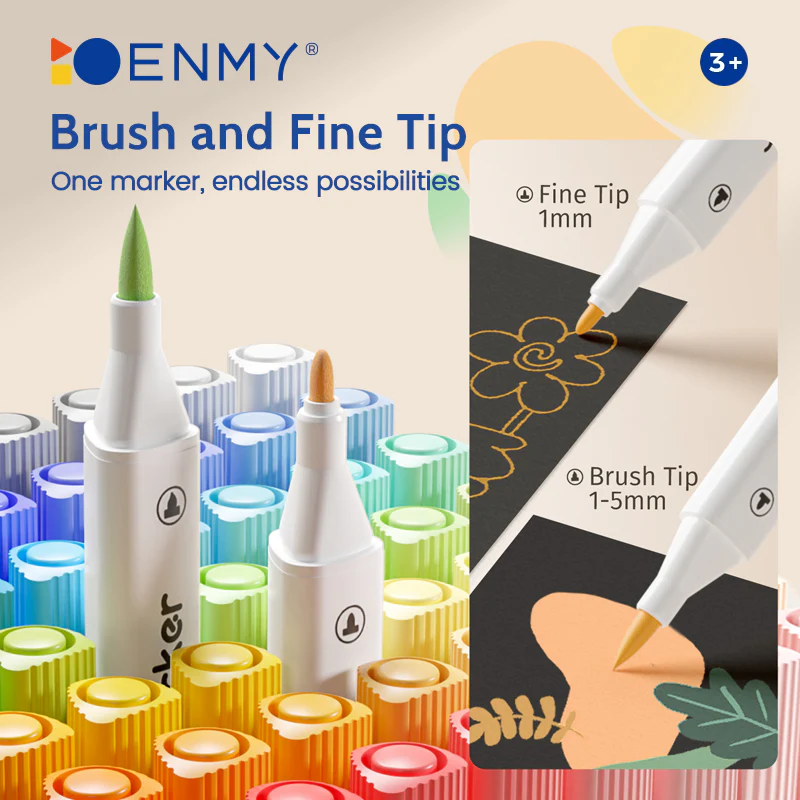 Dual Tip Acrylic Paint Marker - Image 3