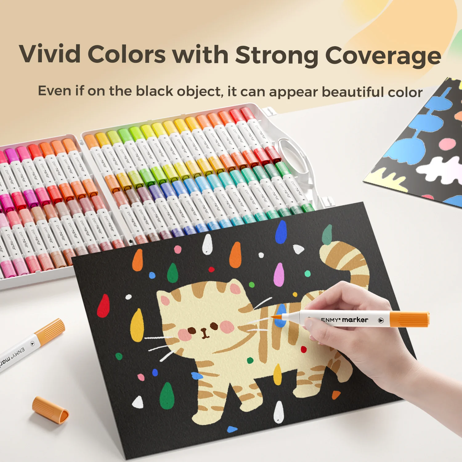 Dual Tip Acrylic Paint Marker - Image 5