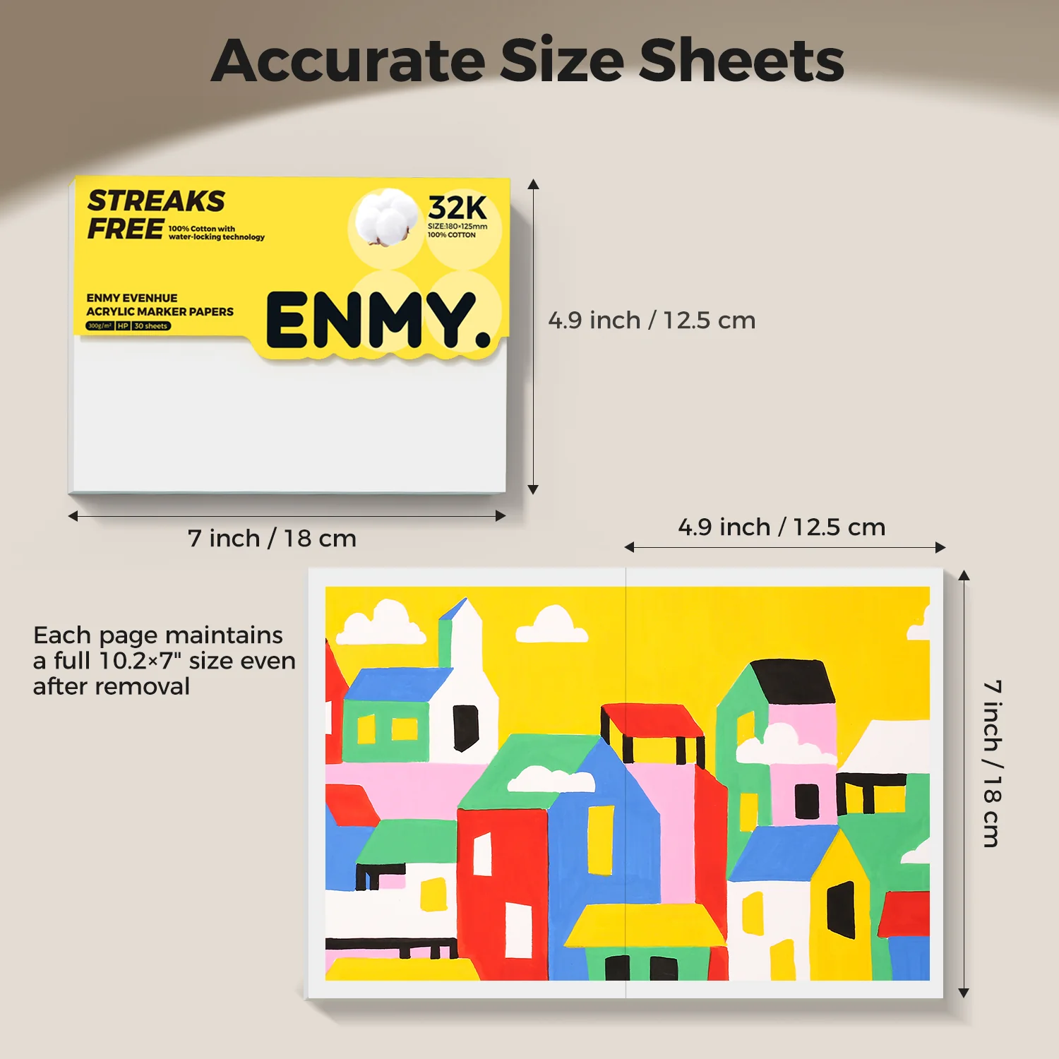ENMY Acrylic Marker Sketch Pad - Image 7