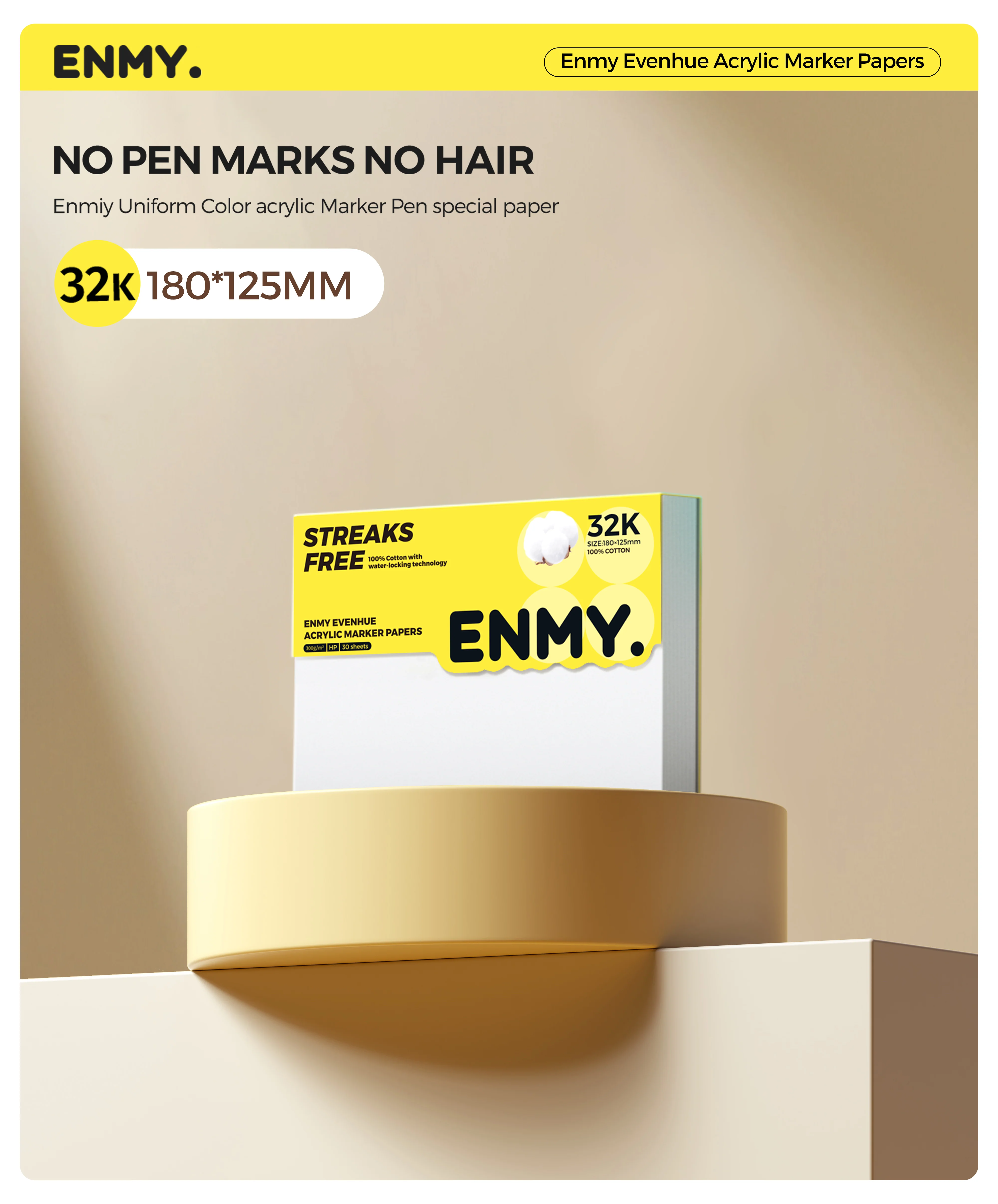 ENMY Acrylic Marker Sketch Pad - Image 8