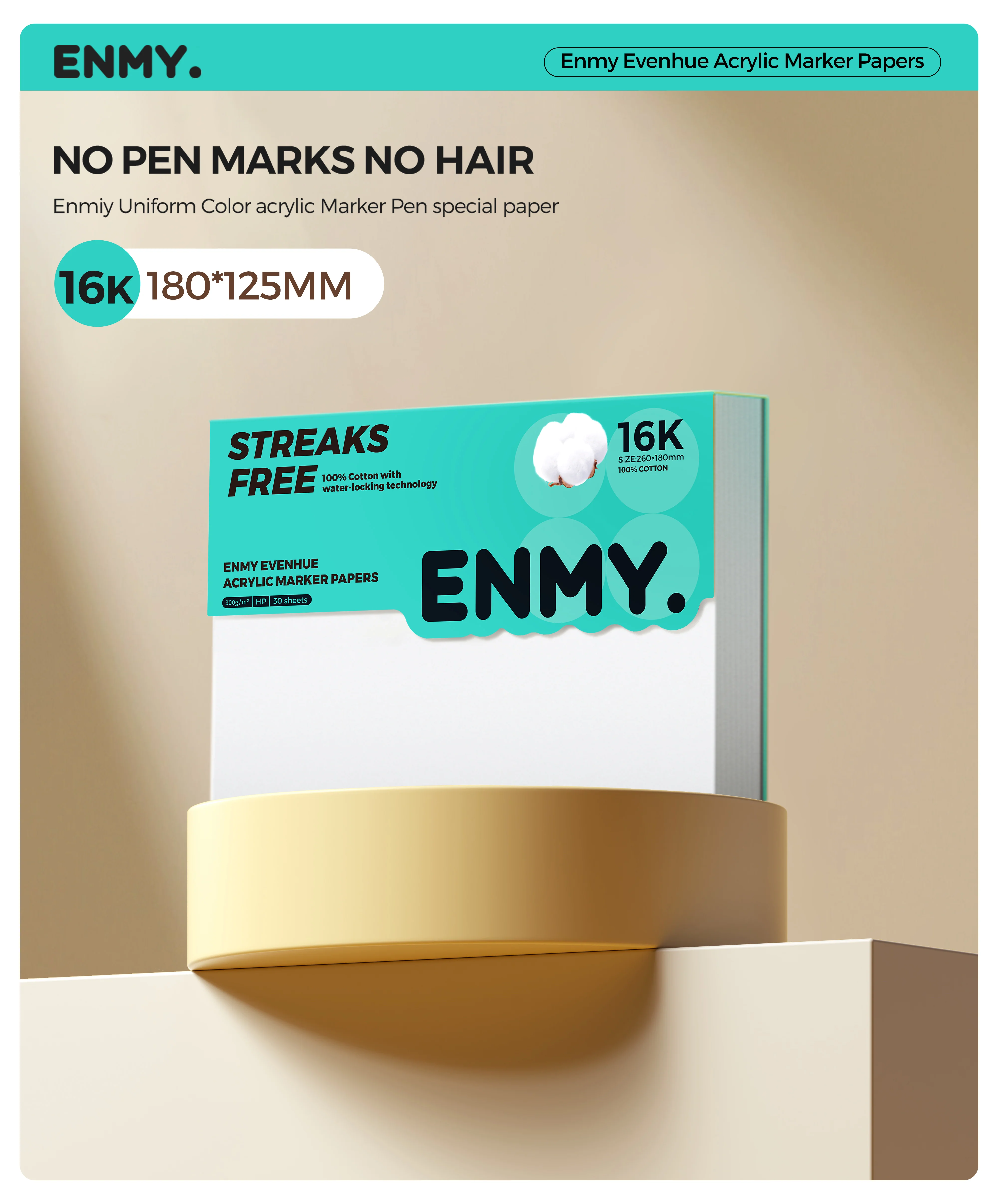 ENMY Acrylic Marker Sketch Pad - Image 9
